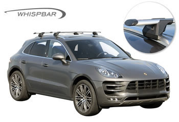 Porsche Macan Yakima Whispbar roof racks